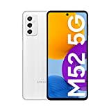 SAMSUNG Galaxy M52 5G - Teléfono móvil, Android, Smartphone, 128 GB, Blanco, Versión ES