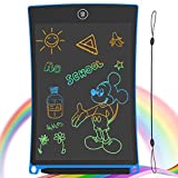 GUYUCOM Tableta de Escritura LCD, Tablero de Dibujo electrónico de 8.5 Pulgadas - Tablero de Grafiti de con Bloqueo de Pantalla borrable y Reutilizable para Pinturas niños y Juguete Educativo (Azul)