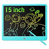 Tableta de Escritura LCD, 15 Pulgadas Portatil Tablero de Dibujo Electrónico, Deecam Color Tableta de Escritura LCD, con Bloqueo de Pantalla Borrable, para Dibujo Infantil, Hogar y Bloc de Notas