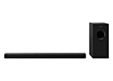 Panasonic SC-HTB600EGK - Barra de sonido 2.1 con subwoofer inalámbrico (360 W , Bluetooth, HDMI, Dolby Atmos, ARC, RMS, Montaje en Pared) Color Negro