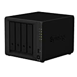 Synology DS918+ NAS Escritorio Ethernet Negro servidor de almacenamiento - Unidad RAID (Unidad de disco duro, SSD, M.2, SATA, 2.5/3.5