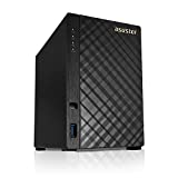 Asustor Drivestor 2 AS1102T - 2 bahías Servidor NAS, CPU Quad Core 1,4 GHz, 1 GB DDR4, Carcasa de Almacenamiento en Red (Sin Disco)