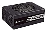 Corsair Serie AXi, AX1600i, 1600 vatios, 80+ certificado de titanio, totalmente modular - Fuente de alimentación digital (CP-9020087-NA)