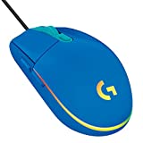 Logitech G203 LIGHTSYNC Ratón Gaming con Iluminación RGB Personalizable, 6 Botones Programables, Captor 8K para Gaming, Seguimiento de hasta 8,000 DPI, Ultra-ligero - Azul