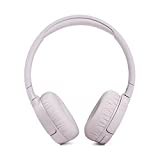 JBL Tune 660NC Auriculares supraaurales inalámbricos con bluetooth y cancelación de ruido, Sonido Pure Bass, hasta 44h de música de música continua, color rosa