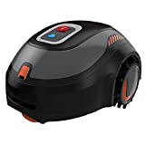 BLACK+DECKER BCRMW122, Robot Cortacésped, Gama Media con Limpiador y una Batería 12 V 4.3 Ah Litio para 700 m2