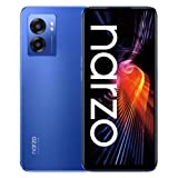 realme Narzo 50 5G-6+128 GB Smartphone Libre, Batería masiva de 5000 mAh, Procesador Dimensity 810 5G, Carga Dart de 33 W, Pantalla ultrafluida de 90 Hz, NFC, Dual Sim, Android 12, Hyper Blue