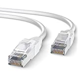 Mr. Tronic 10m Cable de Red Ethernet Latiguillo | CAT7, SFTP, CCA, RJ45 (10 Metros, Blanco)