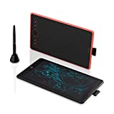 HUION Inspiroy Ink H320M Tableta Gráfica de Diseño de Doble Propósito y Tableta de Escritura LCD, Compatible con Función de Inclinación, Compatible con Windows, macOS, Android (Rojo Coral)