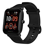 Amazfit Bip U Pro Smart Watch con GPS Incorporado 60+ Modos Deportivos 5 ATM Fitness Tracker Oxígeno Sangre Frecuencia cardíaca Monitor de sueño y estrés 1.43 