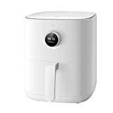 Xiaomi Mi Smart Air Fryer - Freidora de aire inteligente, control mediante aplicación, pantalla OLED, temperatura de cocción entre 40 y 200 °C, doble espacio de cocción, Versión Italiana, Color Blanco