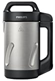 Philips HR2203/80 - Licuadora térmica de acero inoxidable de 1,2 litros, 1000 vatios
