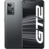realme GT2 5G Smartphone Libre, Pantalla AMOLED de 120 Hz, Snapdragon 888 5G, Diseño inspirado en papel, Gran batería de 5000 mAh, Carga SuperDart de 65 W, Dual SIM, 8+128 GB, Acero Negro