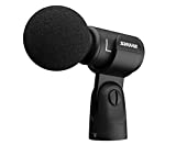 Shure MV88+ Micrófono USB estéreo - Micrófono de Condensador para la transmisión y grabación de Voces e Instrumentos, Mac y Windows Compatible - Negro