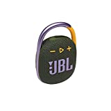 JBL Clip 4 Altavoz inalámbrico con Bluetooth, resistente al agua (IP67) y al polvo, con estilo llamativo y diseño ultraportátil, 10h de música continua, verde