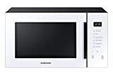 SAMSUNG - MG30T5018UW Microondas con Grill 30 L 900 W, Cerámica Enamel, Desodorización y Cocinado de Vapor, Color Blanco