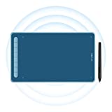 XP-PEN Deco LW Tableta Gráfica Inalámbrica con Bluetooth v5.0, Tableta de Dibujo Portátil, Compatible con Windows, Mac, Android, Chrome OS y Linux, Viene con Artage Lite, Azul